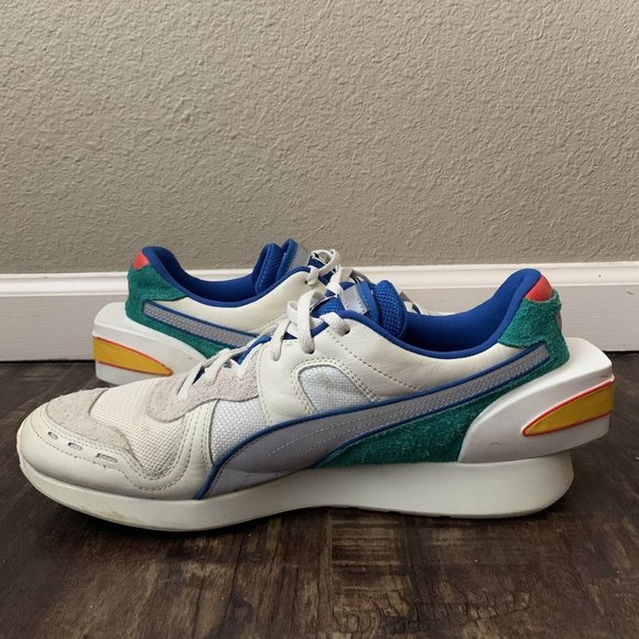 PUMA RS-100 x Ader Error White Lapis Men Shoes - Size 12 - Picture 2 of 10